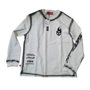Tenaciti Studios Long Sleeve Embrace Resilience Shirt Ecru XLarge